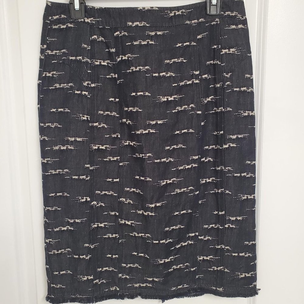 Beautiful Nanette Lepore Linen/Cotton Skirt - Size 10